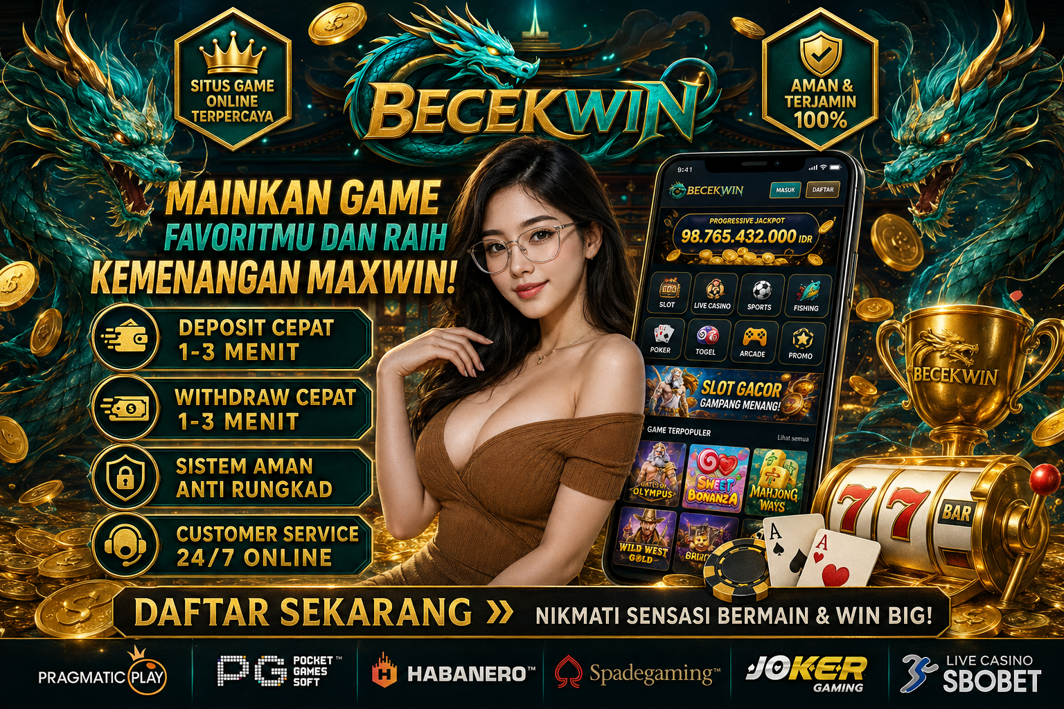  BECEKWIN - Akses Nyaman Melalui Berbagai Perangkat 